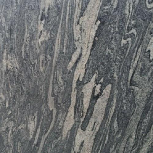 graue Granitsteinverkleidung für Kamin